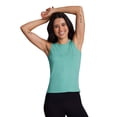 thumbnail image 5 of RBX Active Women's Slim Fit Crewneck Ribbed Tank Top, 5 of 5
