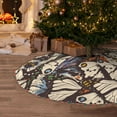 thumbnail image 5 of Defioc Vector Butterflies for Christmas Tree Skirt Snowman Xmas Tree Skirt Farmhouse Christmas Decorations Tree Mat for Holiday Party Decor-36", 5 of 6