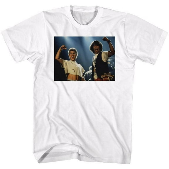 Bill And Ted Bnt White Adult T-Shirt 4Xl