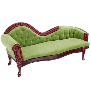 Miangastore Meubles de Maison de Poupée Canapé Lounge Miniature Modèle Jeu d'Imitation Meubles Miniatures Jouet