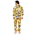 thumbnail image 6 of Skylinewears Mens Hooded One Piece Pajamas Adult Non Footed Printed Jumpsuit Sleepwear, 6 of 7
