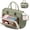 Green-white, variant on LOVEVOOK Work Tote Bags for Women,Laptop Tote Bag for Women With Large Cup Holder,Teacher Nurse Bags With Accordion File Organizer Pocket,Multi-Pockets Professional Briefcase Business Purses Handbag