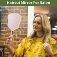 thumbnail image 6 of Unique Bargains Square Handheld Mirror with Handle for Women 4.3" W x 9.5" L Pink, 6 of 7