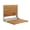 18" x 16" Brushed Stainless Steel, Teak, variant on Folding Shower Seat with Back - Walnut ADA Wall Mount Bathroom Bench with Contoured Comfort for Adults Seniors Disabled Bariatric/304 Stainless Steel/Supports 500 lbs/Oil Rubbed Bronze/ 18" x 16"