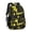 Softballs and Text, variant on Softballs and Text Black Pattern Backpack for School, Cute School Bag with Adjustable Shoulder Straps and Padded Back, 16.9"x12.6"x5.9"