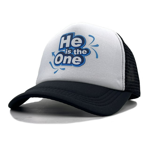 Gorra de béisbol de poliéster Trucker He Is The One para adultos