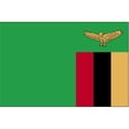 thumbnail image 1 of Drapeau Nyl-Glo Zambia de 5 Pi X 8 Pi, 1 of 1