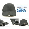 thumbnail image 3 of Cámara deportiva digital SUSUchens Z6 con forma de gorra de béisbol, práctica y de amplia aplicabilidad, color negro, mini grabadora DV para actividades al aire libre, color negro, 3 of 8