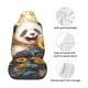 thumbnail image 4 of Balery Elegant Cute Panda Sunflower Funda de Asiento para Auto con Diseño - Cubierta Frontal Suave y Transpirable con Protector Antideslizante- 1 Unidad, 4 of 5