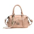 thumbnail image 1 of Bolso pequeño de piel encerada de alta calidad para mujer, nuevo bolso de mano tipo almohada de moda 2025, bolso bandolera informal y versátil., 1 of 5