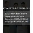 thumbnail image 2 of RHEA- 1-Pack Of Black Ce285A 85A Toner Cartridge For Pro P1102W P1100 M1132 Printer, 2 of 3