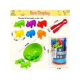 thumbnail image 4 of Counting Dinosaurs Toys Matching Games With Stacking Bowls Preschool Color Sorting Learning Activities For Math Montessori STEM Educational Sensory To, 4 of 4