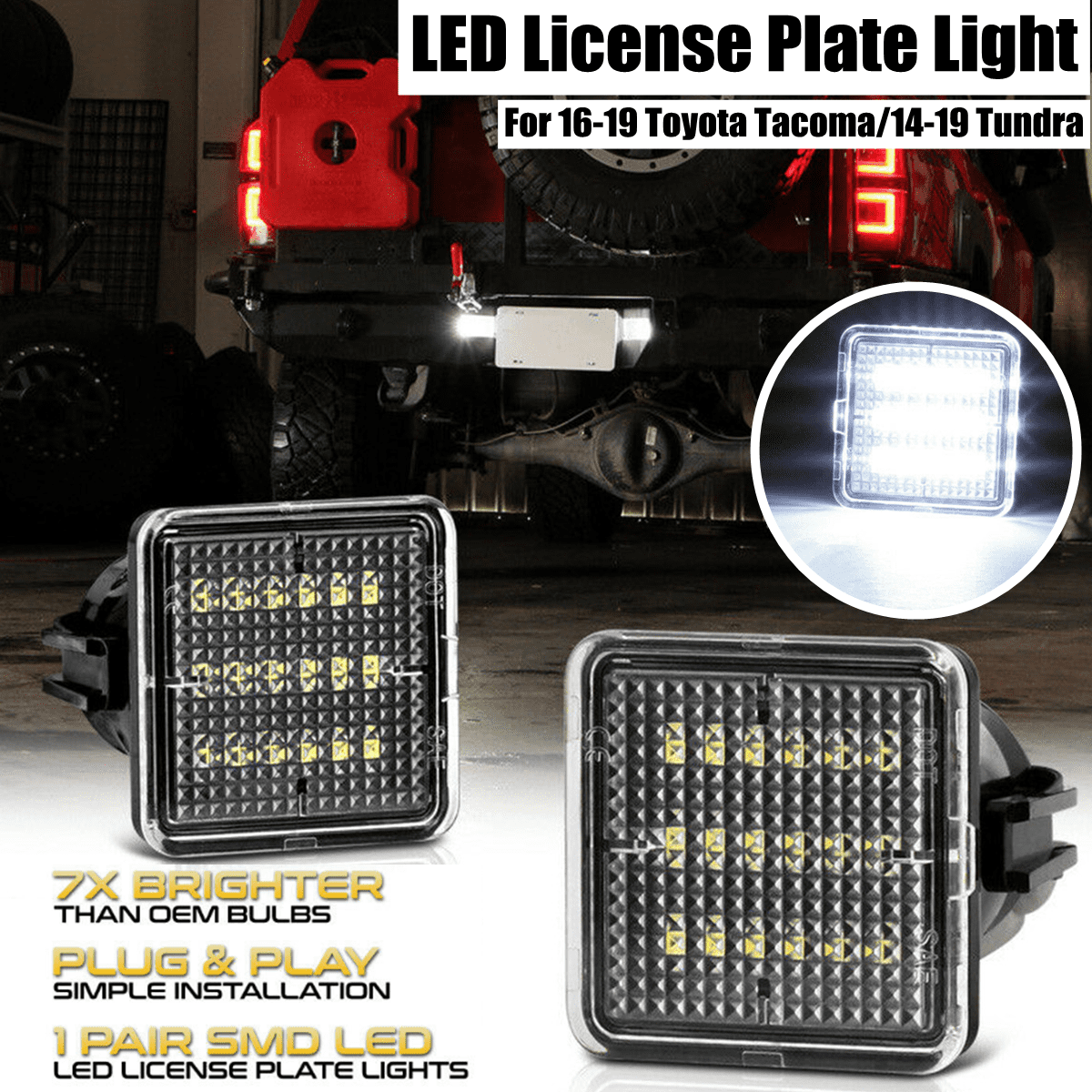 black light license plate bulb