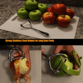 thumbnail image 4 of Pelador de verduras de primera calidad de acero inoxidable - Pelador de patatas - Peladores de verduras para la cocina, 4 of 5