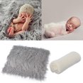 thumbnail image 1 of Photo Blanket Soft Photography Wrap Shaggy Area Rug with Ripple Wrap for Newborn, 1 of 10
