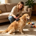 thumbnail image 4 of Dog Deshedding Brush, Dog Grooming Deshedding Brush, Undercoat Grooming Brush, Dog Hair Detangling Brush, Pet Grooming Deshedding Brush, Cat Shedding Tool, Deshedding Comb for Dogs, 4 of 6