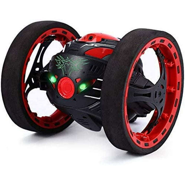 Wonder Wheels RC Remote Control Jumping Bounce Car Black