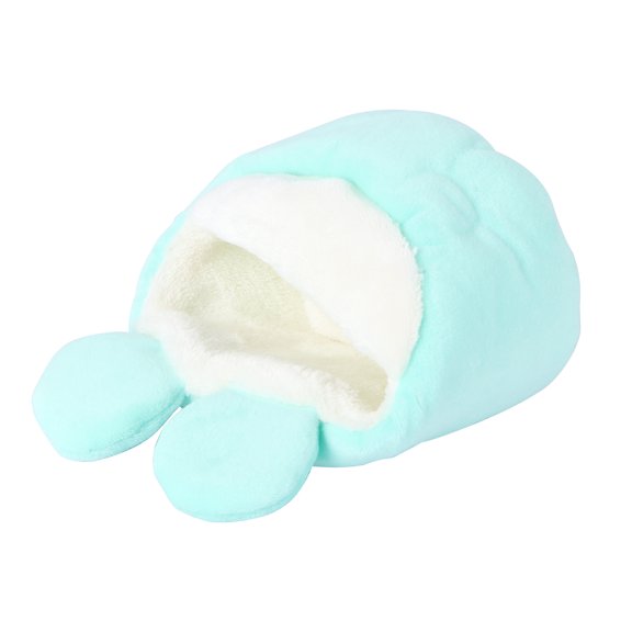 OULII Warm Hamster Cozy Small Animal House Handheld Pet Den for Comfortable Rest