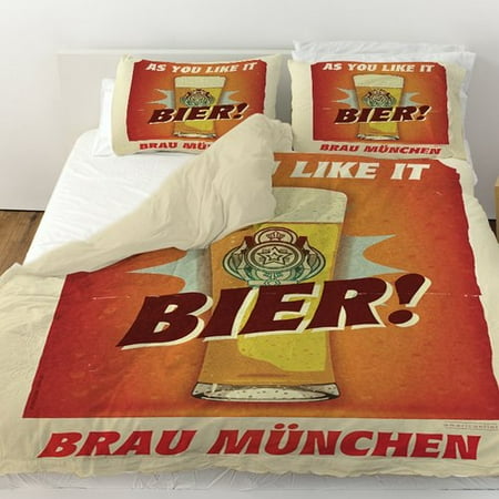Manual Woodworkers & Weavers Bier Brau Munchen Duvet Cover