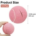 thumbnail image 2 of Uxcell 12 Pcs Pelotas de Tenis Precutadas para Andadores, Accesorios Universales de Pelotas Deslizantes Precutadas para Protección de Patas de Muebles y Pisos, Rosa, 2 of 6