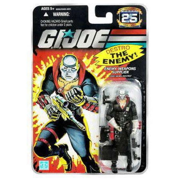 GI Joe 25th Anniversary Wave 4 Destro Action Figure