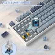 ATTACK SHARK K86 Wireless Mechanical Keyboard 75% with TFT Color Display & Knob Apex Pro TKL, 2.4G/Bluetooth/USB-C Wired RGB Backlit, Hot Swappable
