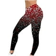 thumbnail image 5 of lcziwo 90 off Clearance Sale, Womens Leggings Fashion Glitter Sequin Print Yoga Pants Stretchy High Waisted Workout Gym Tights Cozy Lounge Pants Multicolor L, 5 of 7
