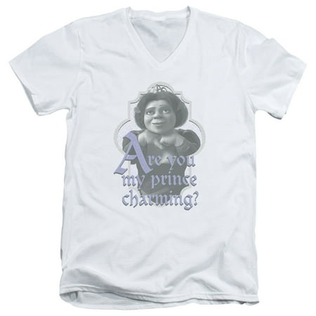 Fiona Tank - Shrek Animated Comedy Fiona Are You My Prince Charming? Adult V-Neck T-Shirt