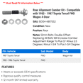 thumbnail image 2 of Rear Alignment Camber Kit - Compatible with 1983 - 1987 Toyota Tercel FWD Wagon 4-Door 1984 1985 1986, 2 of 2