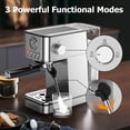 thumbnail image 3 of Máquina de café espresso KOIOS mejorada de 1200 W y 20 bar para el hogar, 3 of 8
