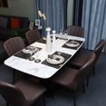 thumbnail image 3 of set De Table Feutre 6 Sets Antidrapant Lavable Chaleur Rsiste Et Dessous De Verres Et Pochettes Porte-couverts Pour Cuisine Restaurant, 3 of 5