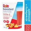 Dole Frozen Boosted Blends Strawberry and Pineapple Vita-C Smoothie, 32 Oz