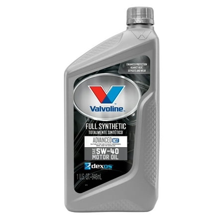 (3 Pack) Valvolineâ¢ Advanced Full Synthetic SAE 5W-40 MST Motor Oil - 1