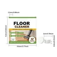 thumbnail image 3 of YiJuHui 1pcs Floor Cleaning Sheets, Multi-Purpose Floor Wipes for Wood Tile Laminate, Dissolvable Cleaning Pads for Stains Grime Shine Restoration, Home Kitchen Bathroom Quick Clean, 3 of 9