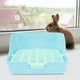 thumbnail image 5 of Huisdier Konijn Kattenbak - Herramienta para aprender a ir al baño para interior Kleine Dieren Azul 11x11x8in, 5 of 9