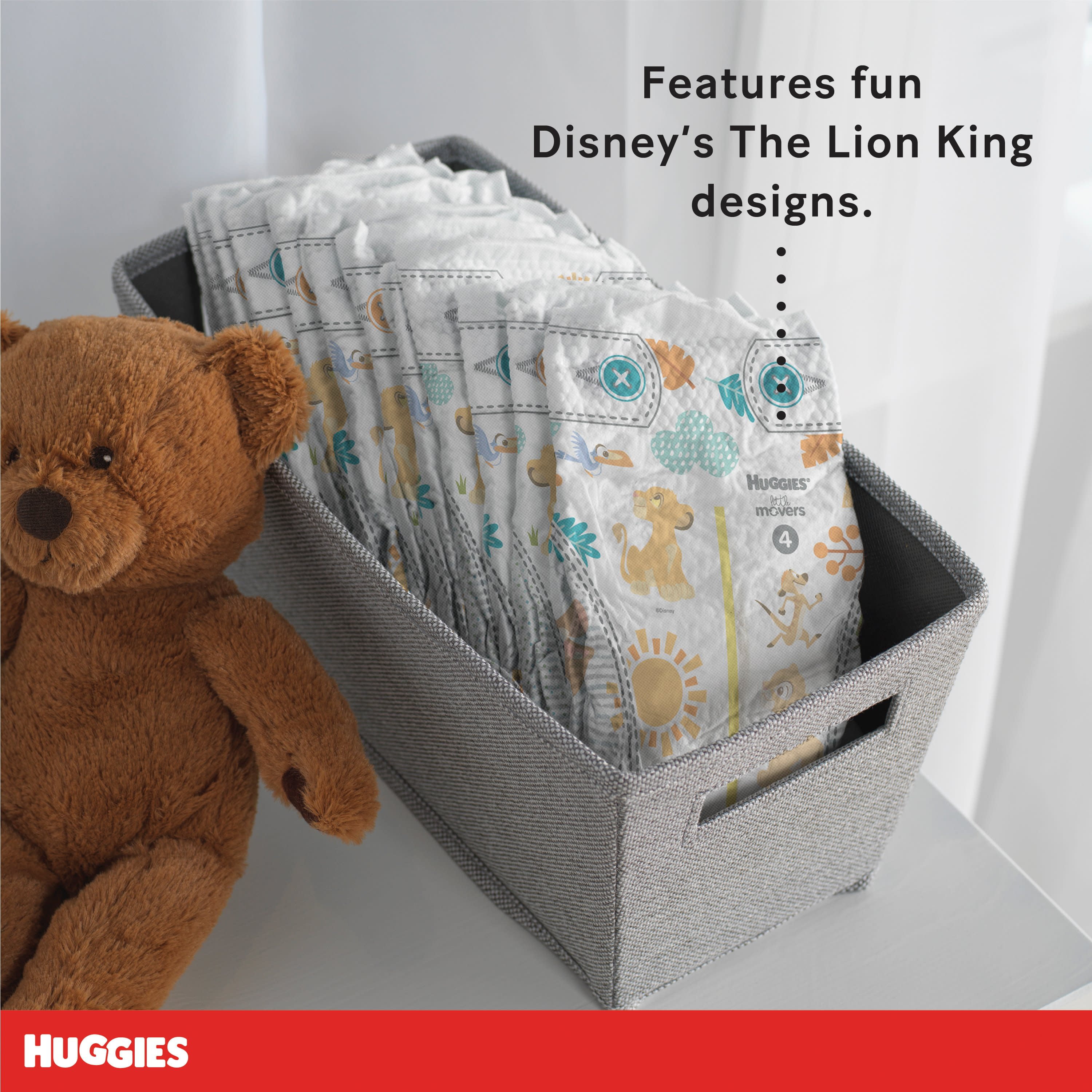 Little Movers Baby Diapers, 36 units, Size 7 – Huggies : Diaper