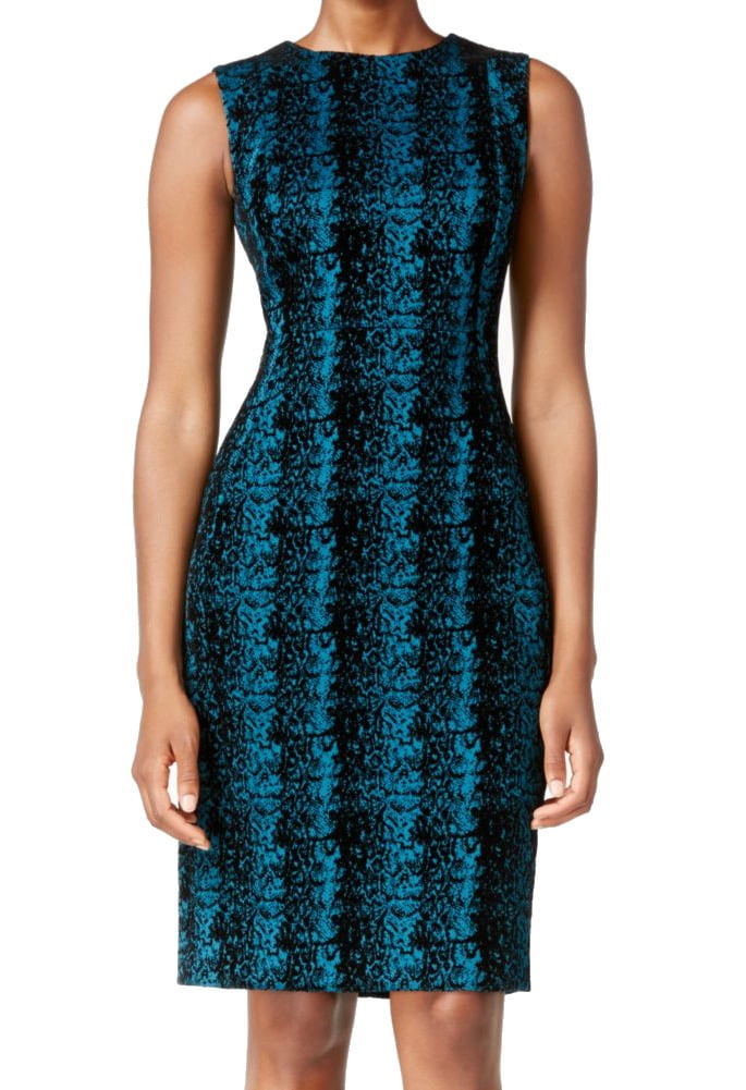 Calvin Klein Calvin Klein NEW Green Womens Size 0P Petite Velvet