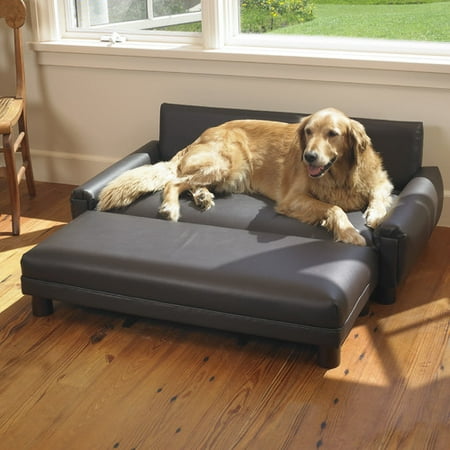 Mission Hills Faux Leather Dog Sofa Mission Hills Faux Leather Dog Sofa
