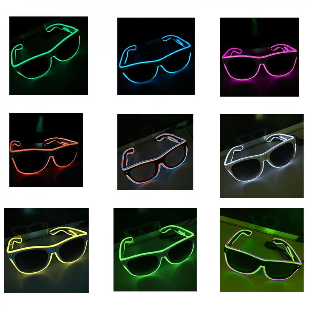 Flashing El Wire LED Glasses Ce Certified Luminous Party