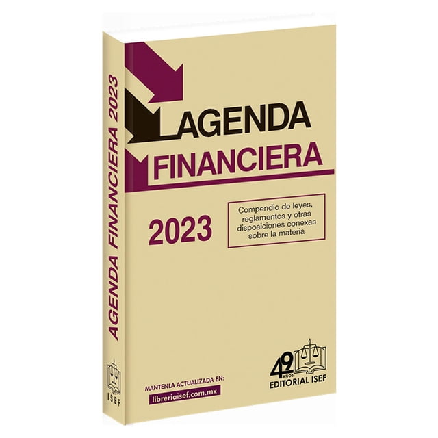 Agenda Financiera 2023 Ediciones Fiscales Isef