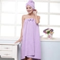 thumbnail image 2 of Jupe de Bain pour Femmes de Haute Qualité Absorbante pour Douche Spa Serviette de Bain Peignoir de Bain Sec, 2 of 4