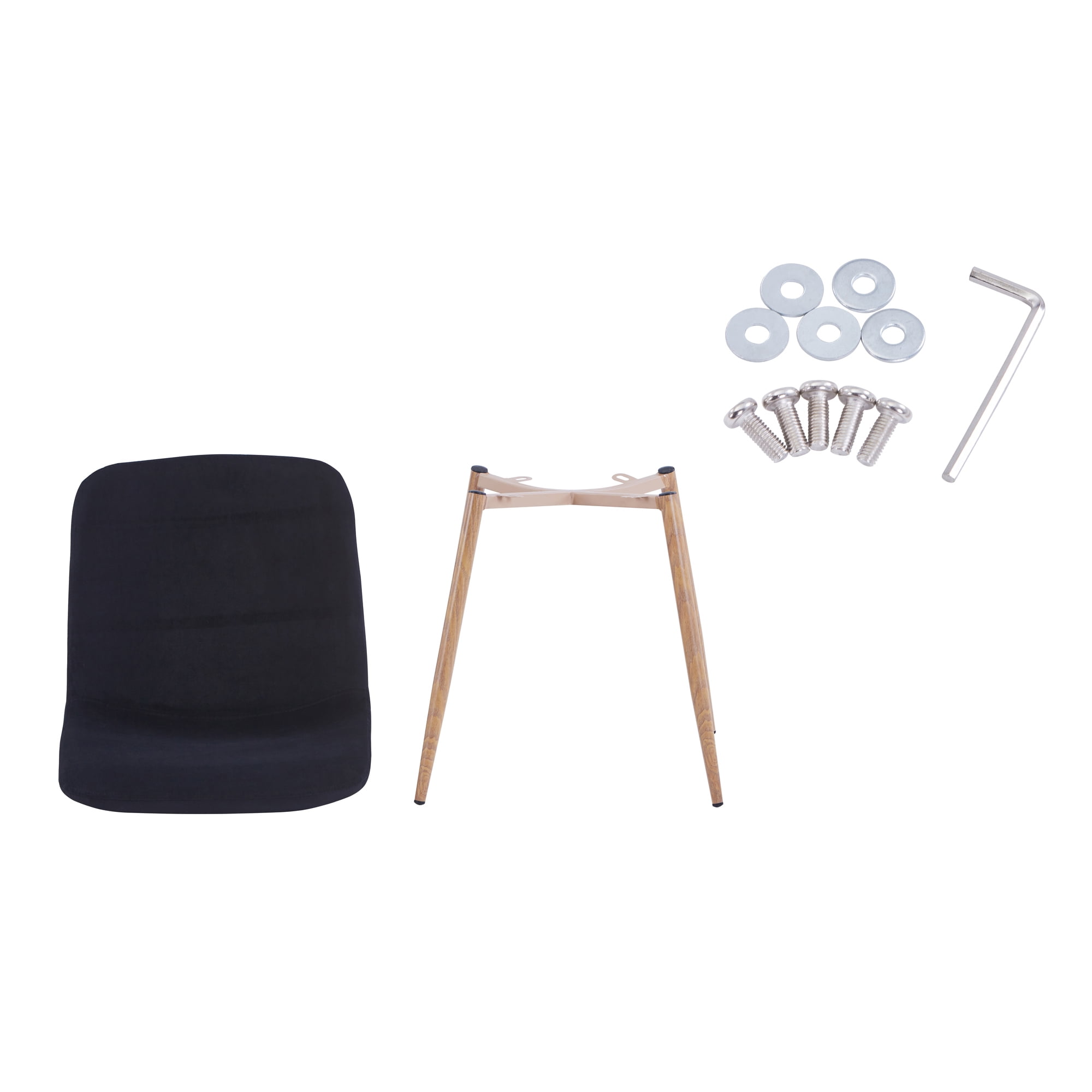 Kadyn Dining Chair Set Of 4, Dining Side Chairs for Restaurants, Kitchen Chairs for Taverns, Black Kadyn Dining Chair Set Of 4, Dining Side Chairs for Restaurants, Kitchen Chairs for Taverns, Black