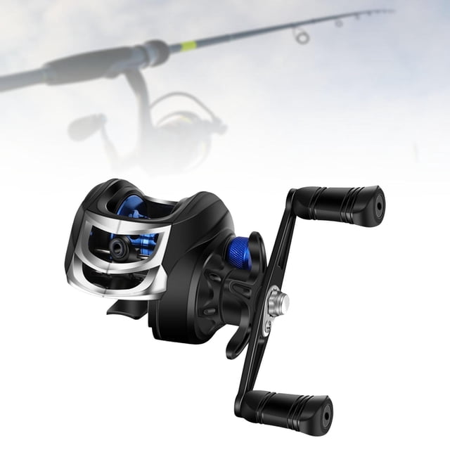 Baitcasting Reel Super Compact 8kg Max Drag for Fishing Reel Equipment Left Hand