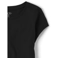 thumbnail image 2 of The Children's Place Girl's Short Sleeve Basic Layering Tee, 2 of 3