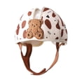 thumbnail image 1 of Casco infantil, gorro para bebé, relleno de esponja transpirable, antigolpes, gorro acolchado suave para caminar, gorro protector para niño de 1 año Oso, 1 of 9