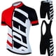 thumbnail image 2 of Conjunto de Ropa de Ciclismo de equipo profesional para hombre, uniforme de bicicleta de montaña, Maillot de verano, 2023, 2 of 4