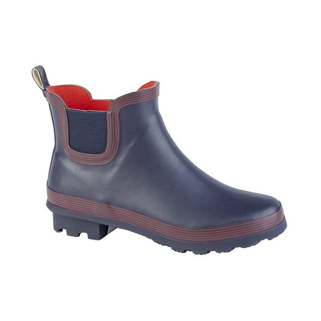 Stormwells Bottes de Pluie Courtes pour Femmes à Papillons