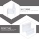 thumbnail image 3 of RENACLIPY 2Ud Organizador De Transparente Para Bolsos Con Material Resistente Para Hogar Y Tiendas, 3 of 8