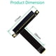 thumbnail image 5 of Cable de extensión Irfora M.2 NVME M-key a PCI-E 3.0 16X Cable de extensión SSD estable de alta velocidad Soporte de línea extendida 2230/2242/2260/2280 SSD M.2 (180 °) Irfora Cable de extensión, 5 of 6