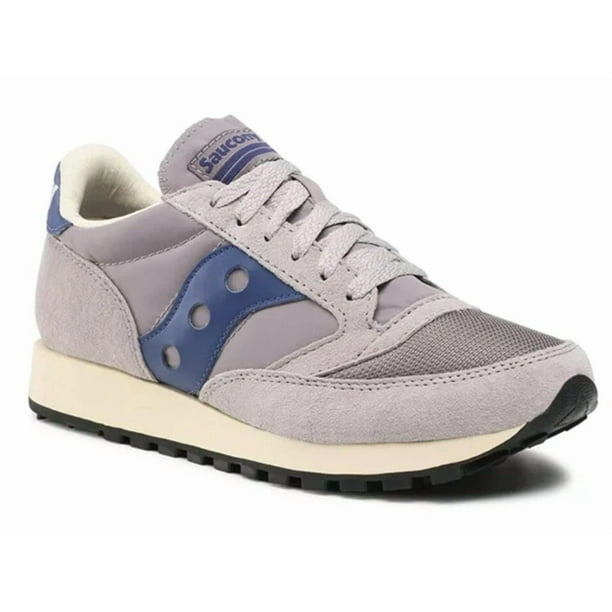 Saucony Originals Jazz 81 Trainers Sneakers Grey/Navy (S70613-4) Size UK 8 & 9